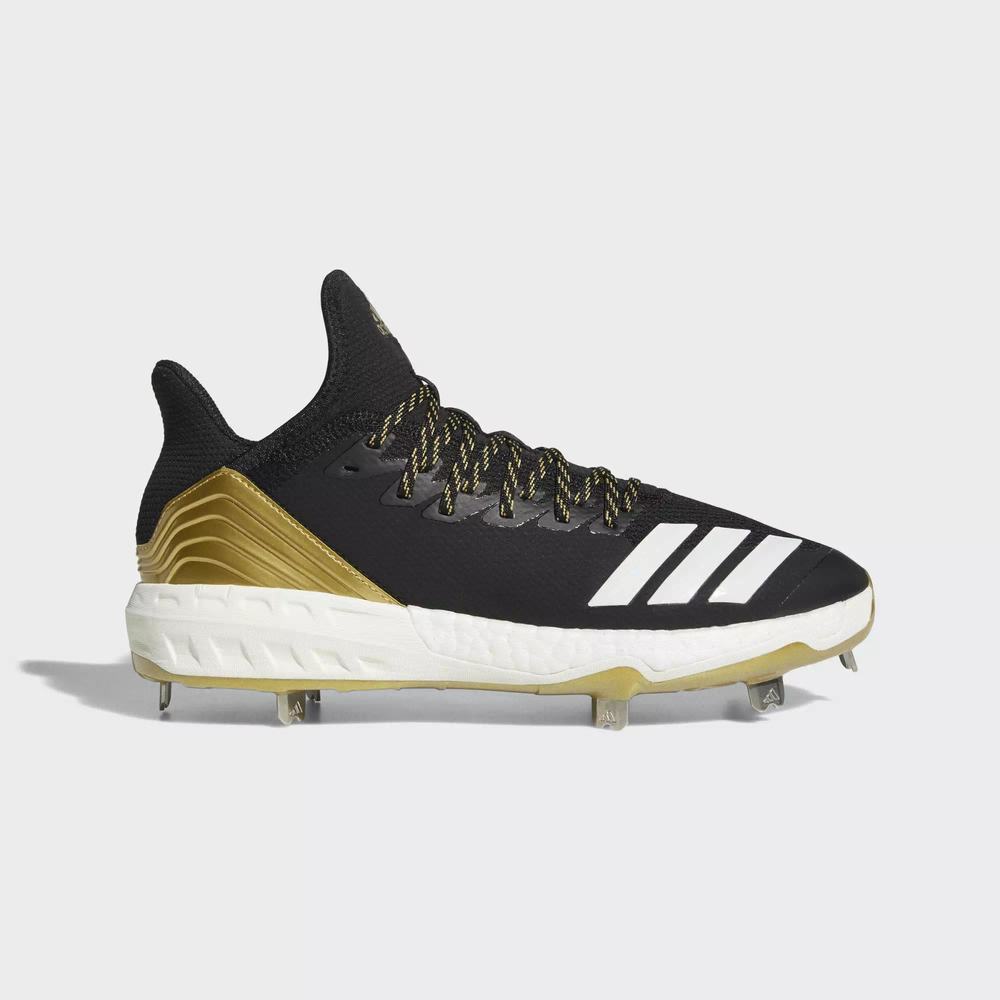 Adidas Boost Icon 4 Spikes De Beisbol Negros Para Hombre (MX-87739)